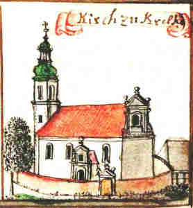 Kirch zu Krelku - Koci, widok oglny